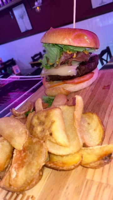 Hamburger con patate